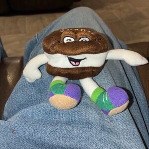 Vintage 1999 Dairy Queen Ice Cream Sandwich Mini Plush 5"
